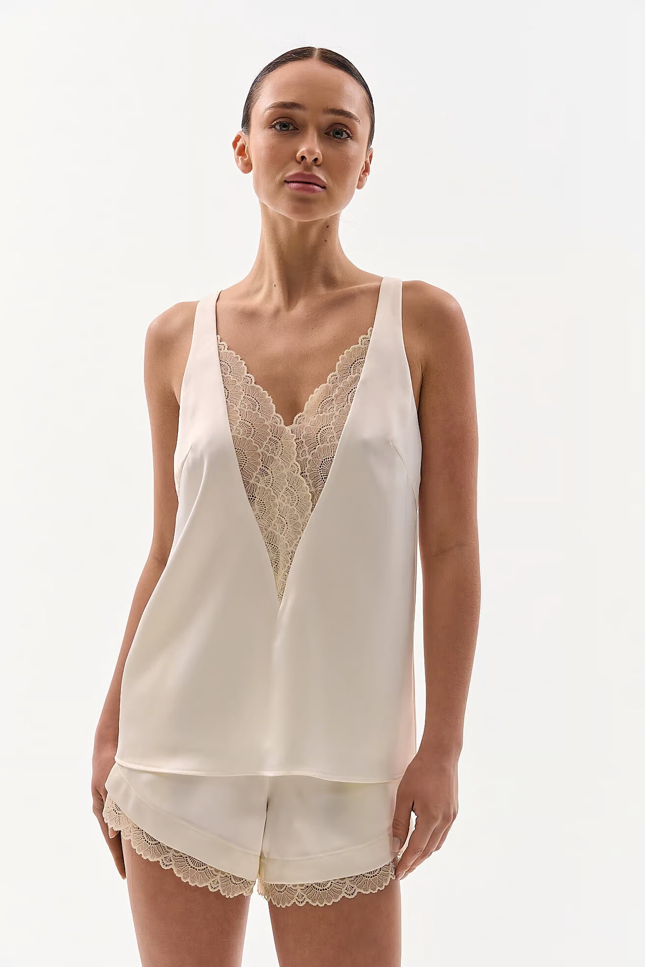 Elara Satin Top