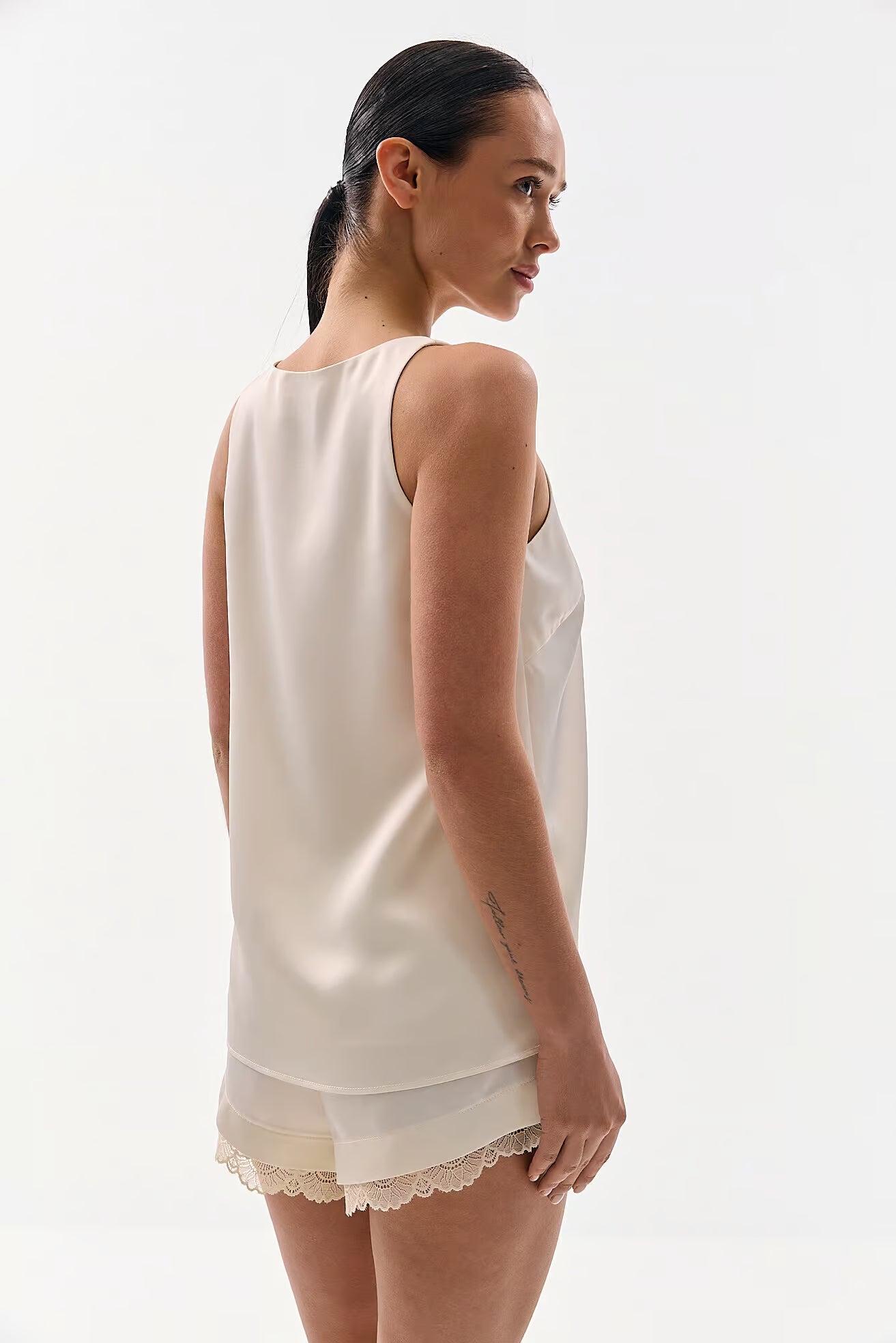 Elara Satin Top