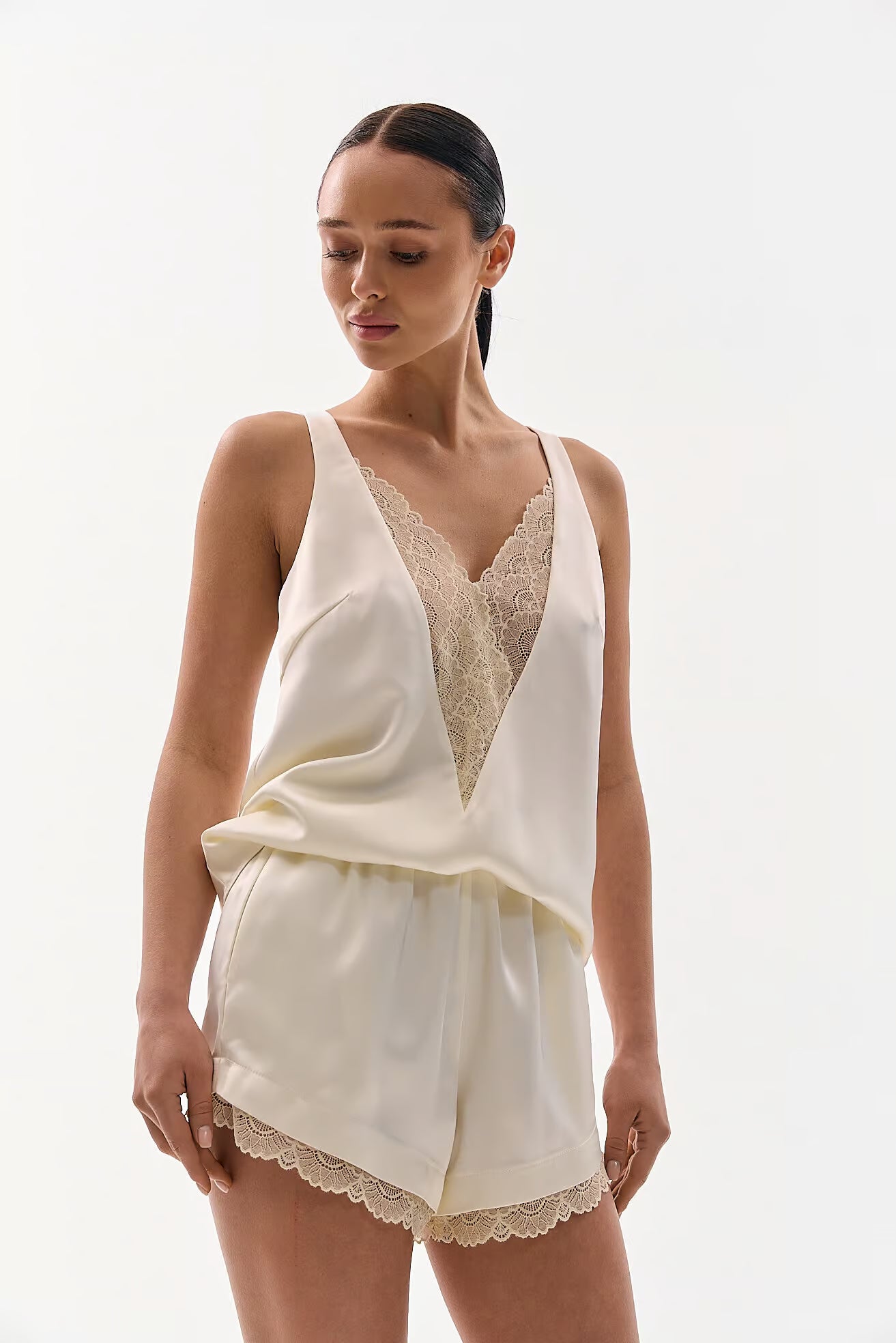 Elara Satin Top