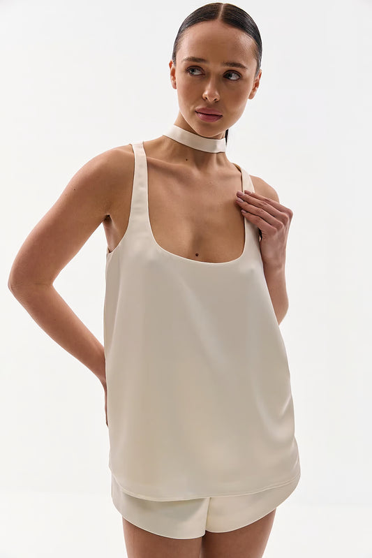 Aria Satin Top